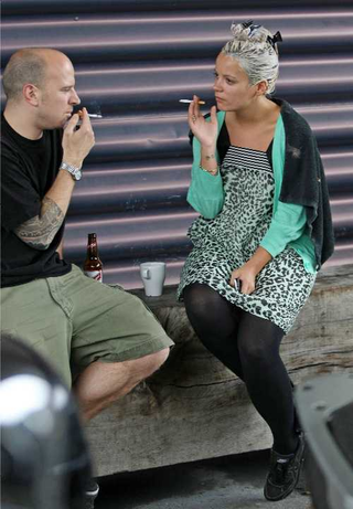 Illustration for article titled Charlie Sheen Gets Married • Lily Allen Gets Her Roots Done